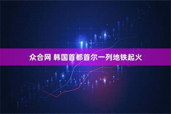 众合网 韩国首都首尔一列地铁起火