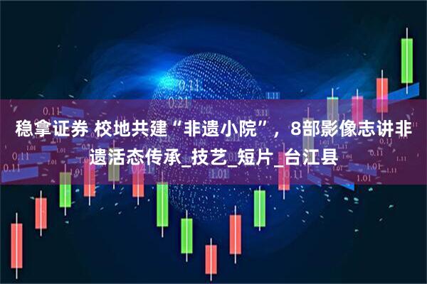 稳拿证券 校地共建“非遗小院”，8部影像志讲非遗活态传承_技艺_短片_台江县